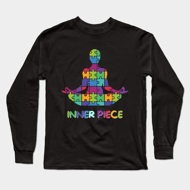 Inner Piece Long Sleeve T-Shirt by Sivan's Designs